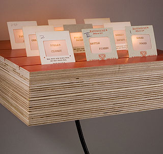 battle finger shelf for desperate terms by christopher robbins